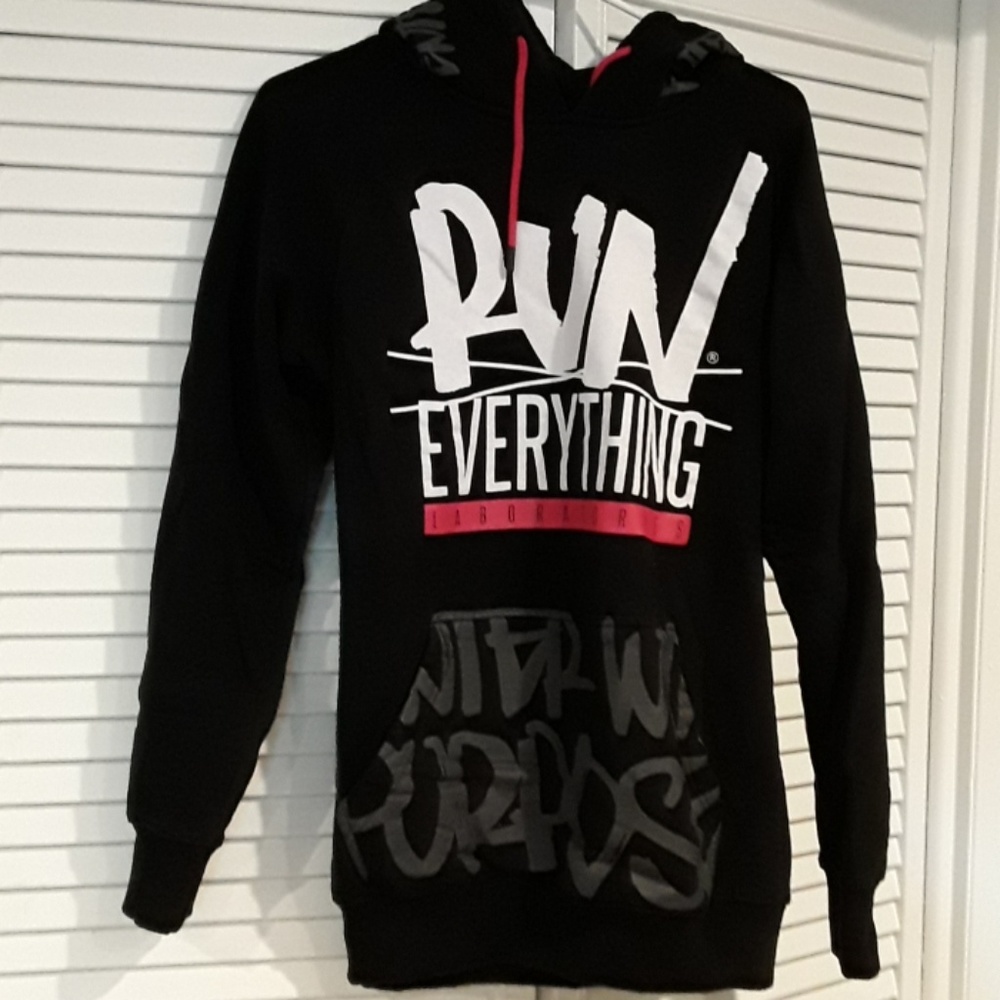 FNF black hoodie REL EWP Medium